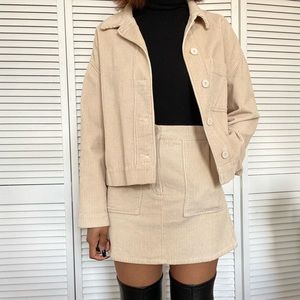 Oak and Fort Skirt Set - Cream - XS